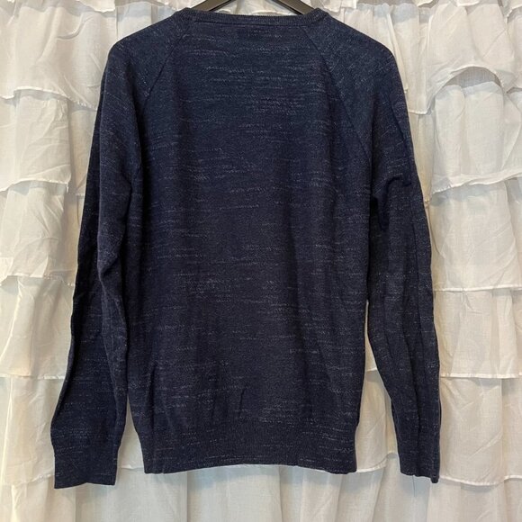J Crew Navy Knit Sweater - Size Medium (Fits like a Small) - Picture 6 of 6